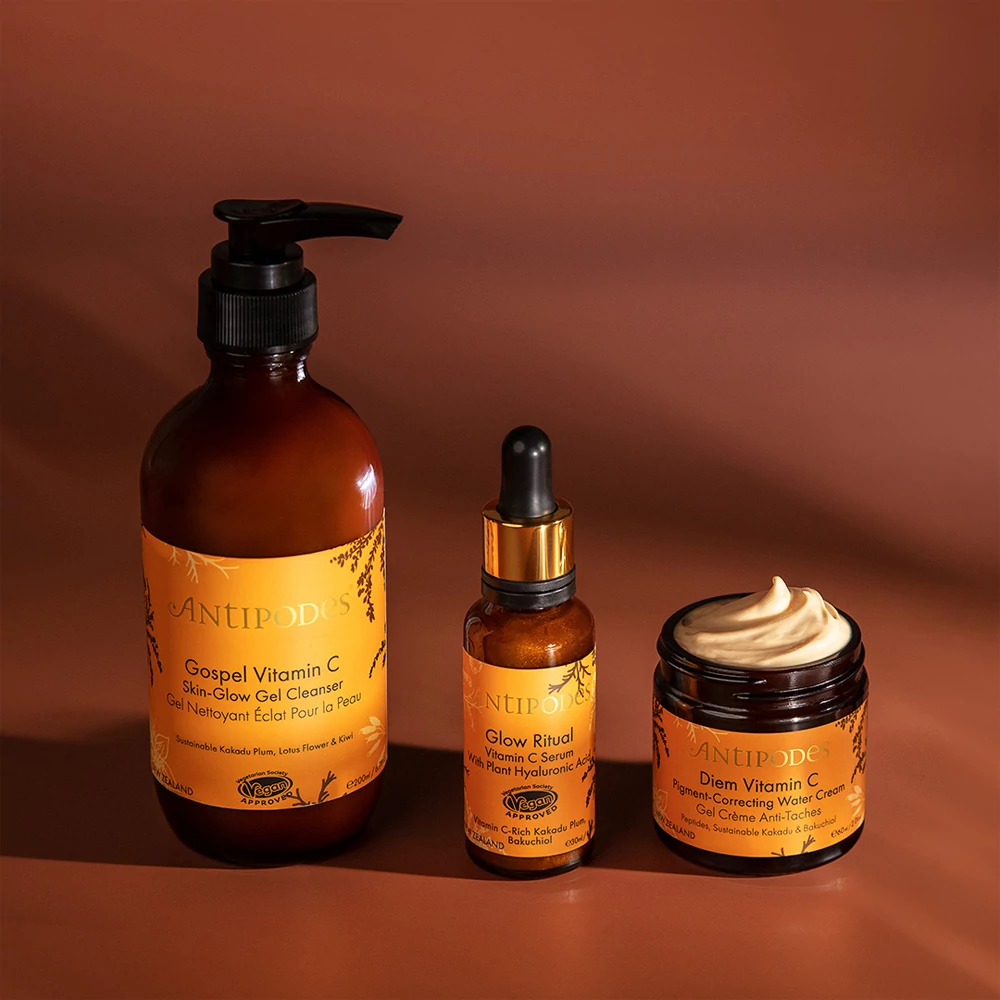 ANTIPODES Gospel Bőrragyogás fokozó arctisztító gél C-vitaminnal