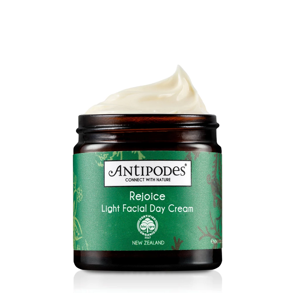 ANTIPODES REJOICE könnyű nappali hidratáló arckrém