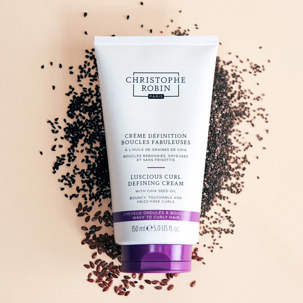 CHRISTOPHE ROBIN Hajformázó Krém Göndör Hajra - Chiamag Olajjal