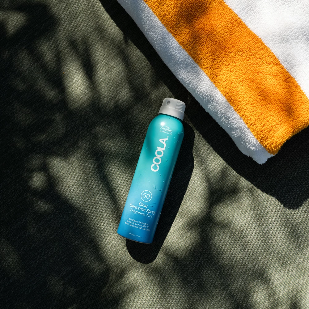 COOLA CLASSIC SPF50 ORGANIKUS FÉNYVÉDŐ SPRAY TESTRE - ILLATMENTES