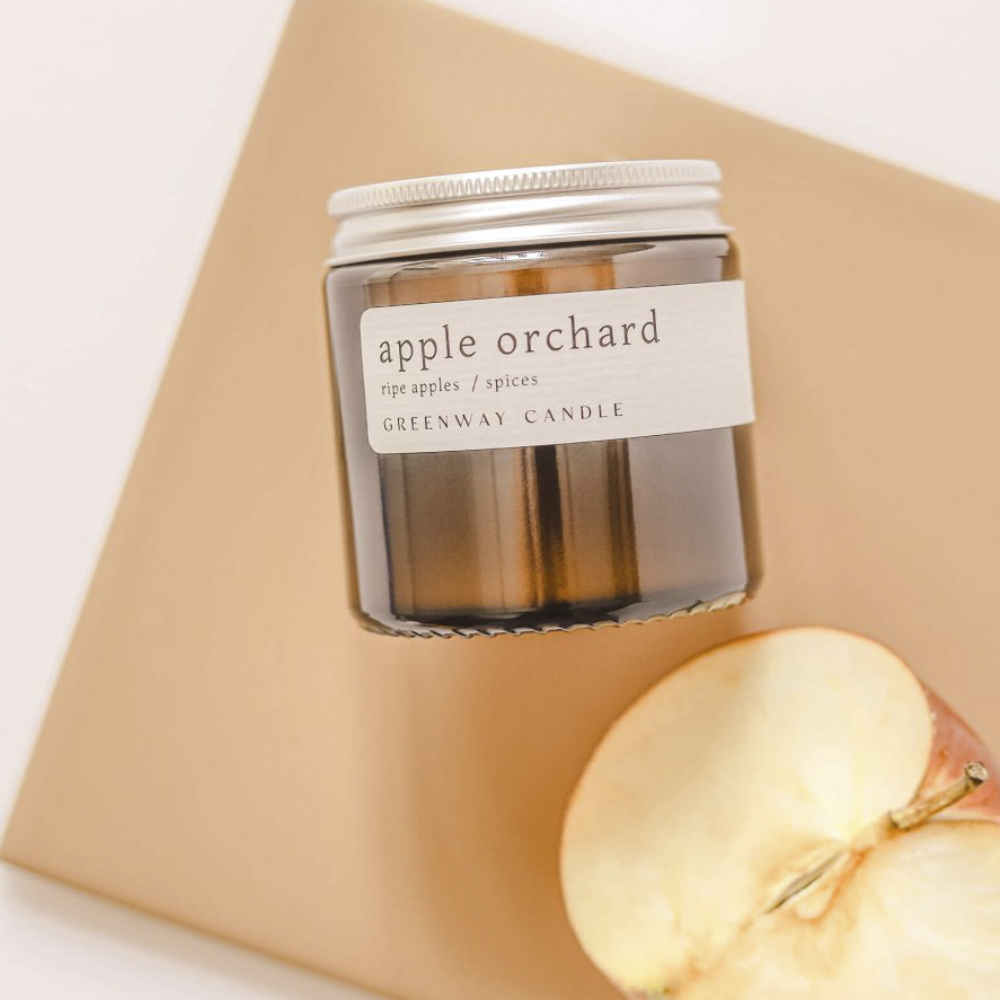 GREENWAY Apple Orchard almás-fahéjas szójagyertya