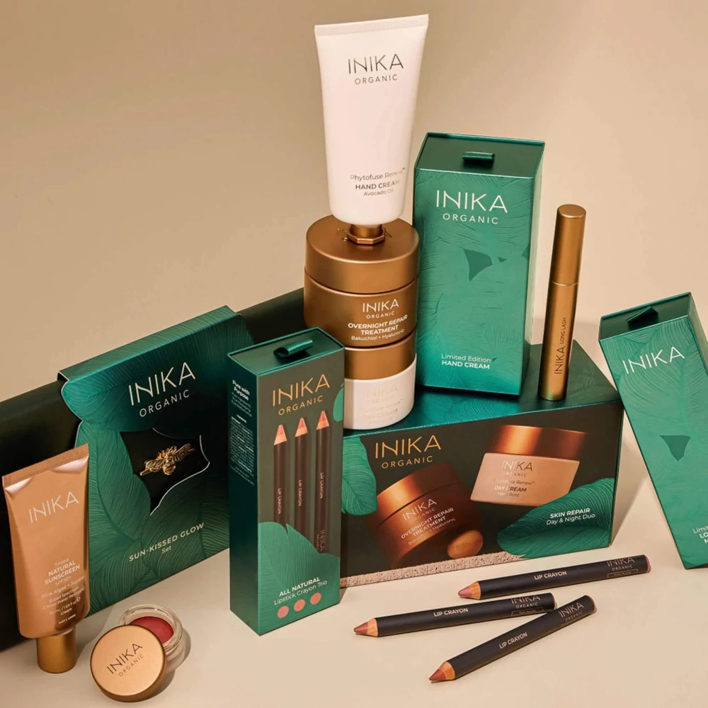 INIKA ORGANIC ORGANIKUS MINI RÚZSCERUZA VÁLOGATÁS