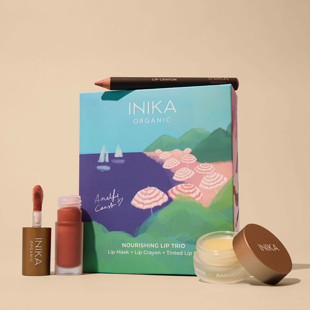 INIKA ORGANIC Limitált Ajakápoló Trio Ajándékszett
