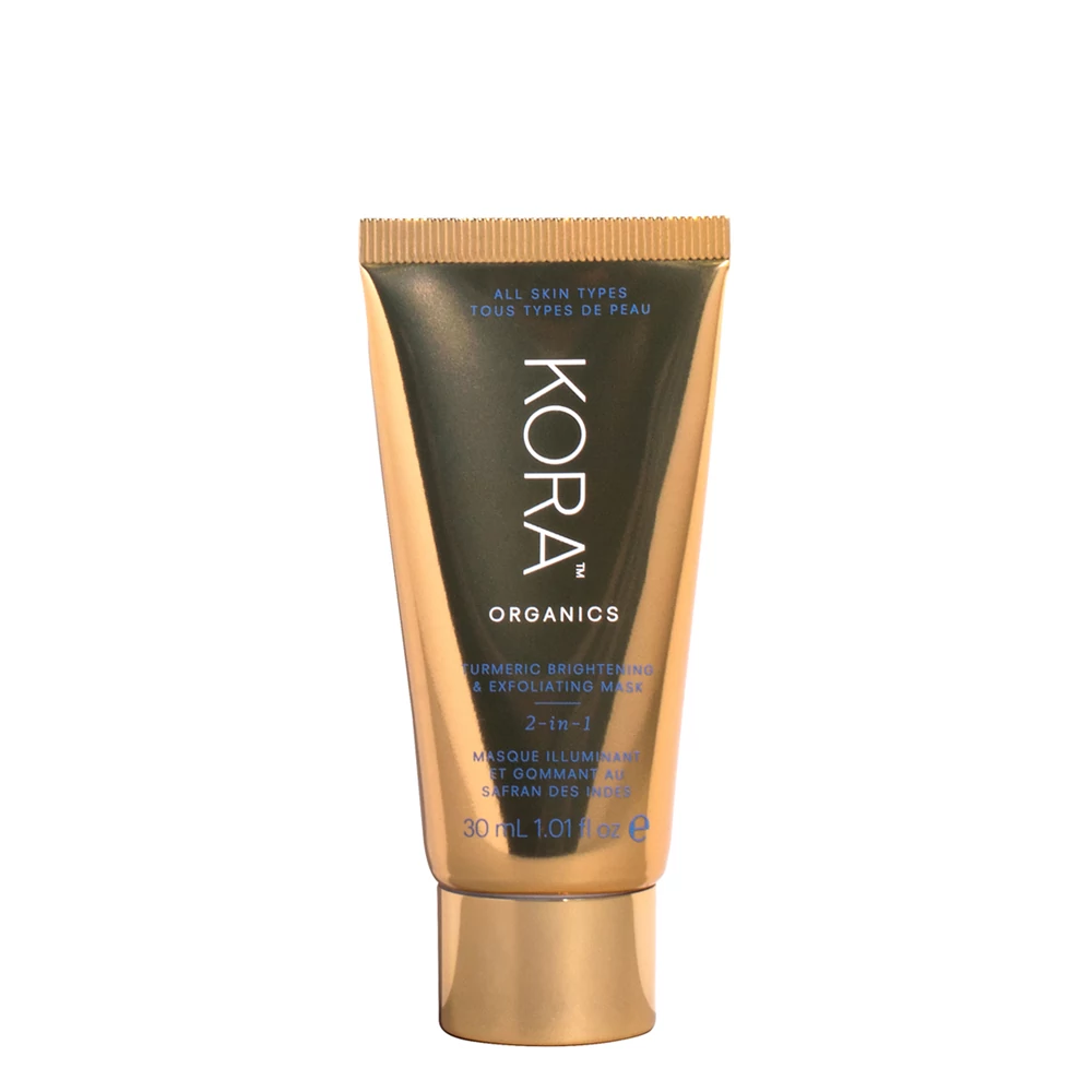 KORA ORGANICS 2 az 1-ben hámlasztó maszk - kurkumával