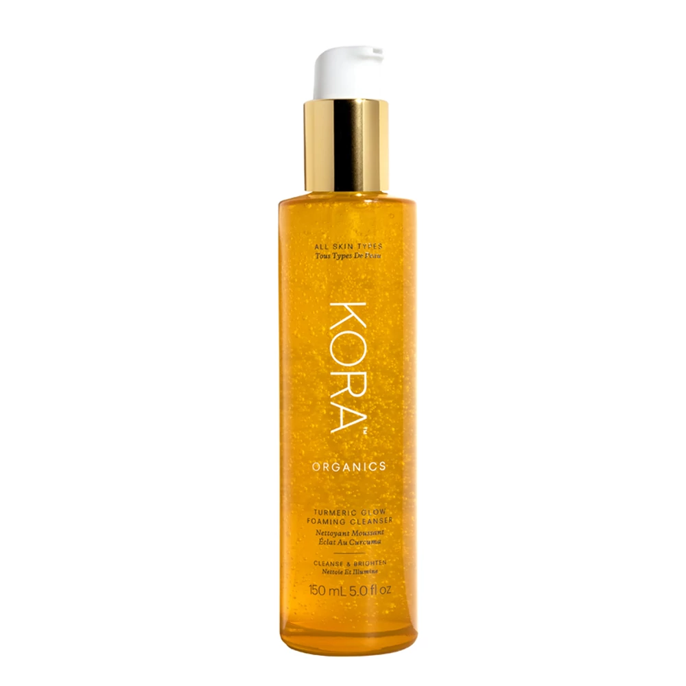 KORA ORGANICS Habzó géles arctisztító - kurkumával