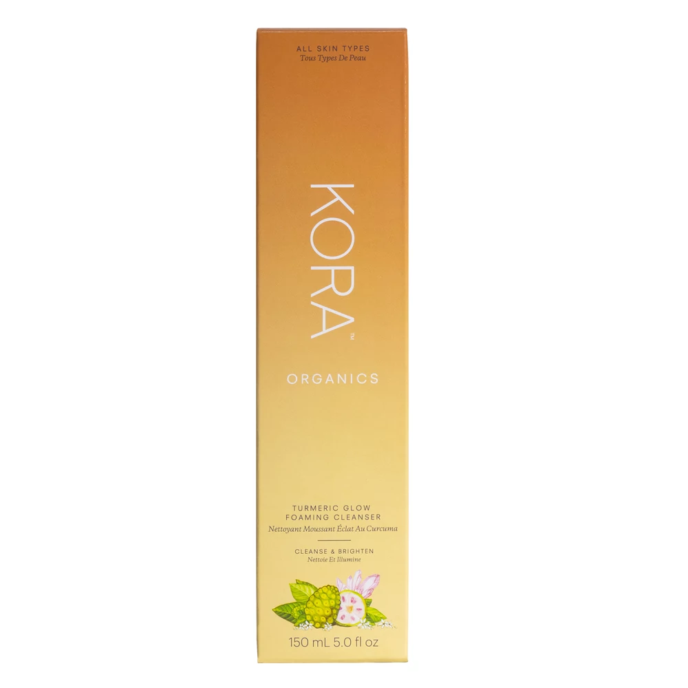 KORA ORGANICS Habzó géles arctisztító - kurkumával