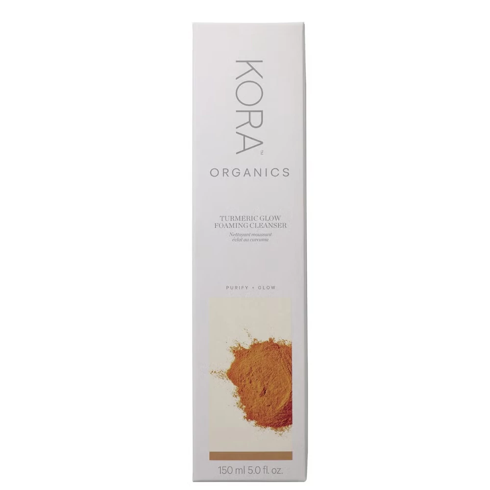 KORA ORGANICS Habzó géles arctisztító - kurkumával