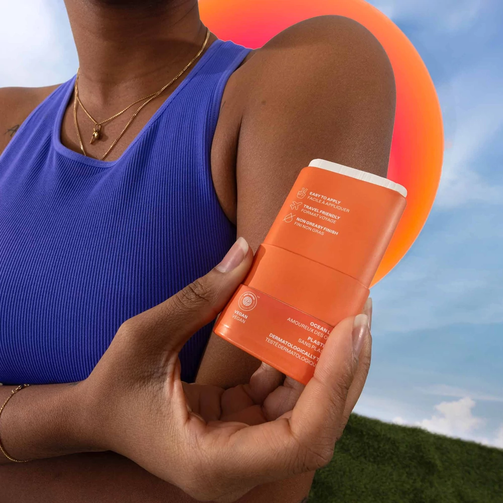 ATTITUDE SUNLY SPF 30-as Ásványi Fényvédő stick - Orange Blossom