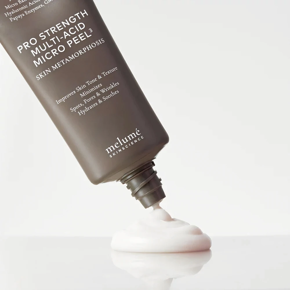 MELUME SKINSCIENCE Pro Strength Többsavas Mikrohámlasztó
