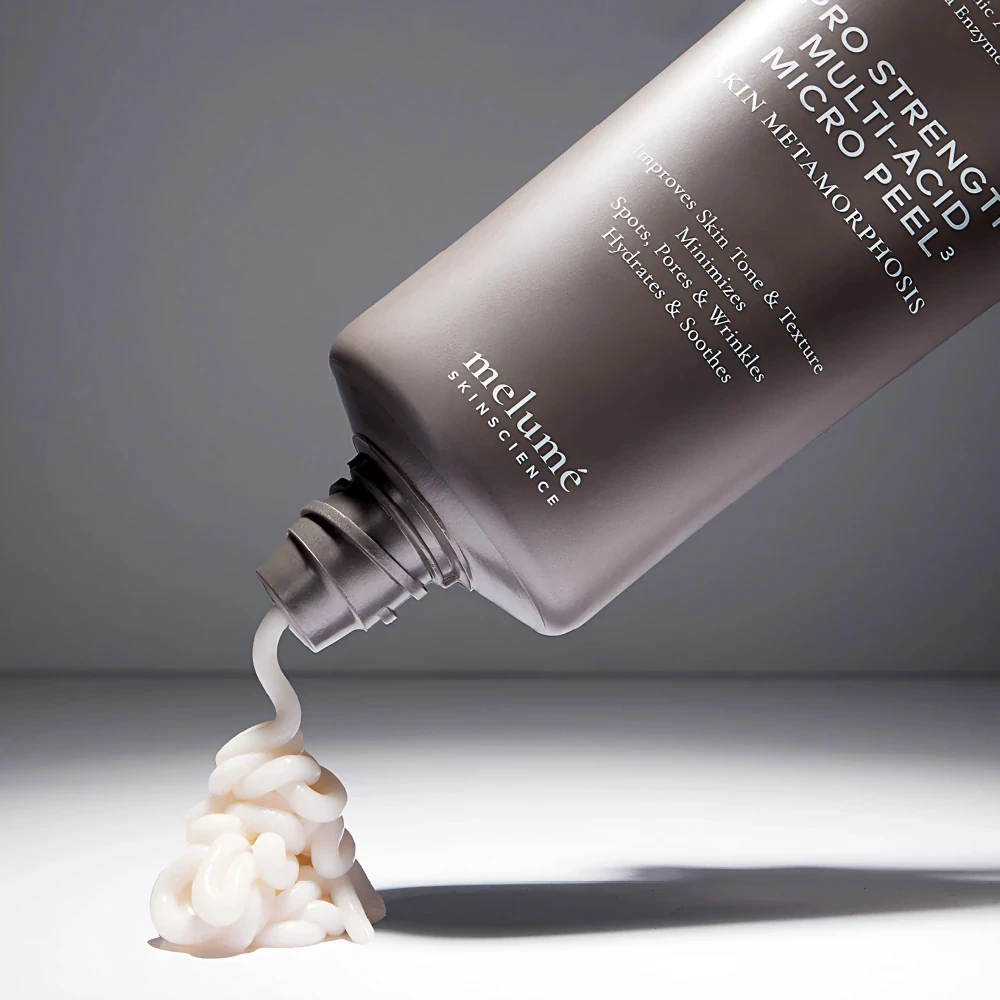 MELUME SKINSCIENCE Pro Strength Többsavas Mikrohámlasztó