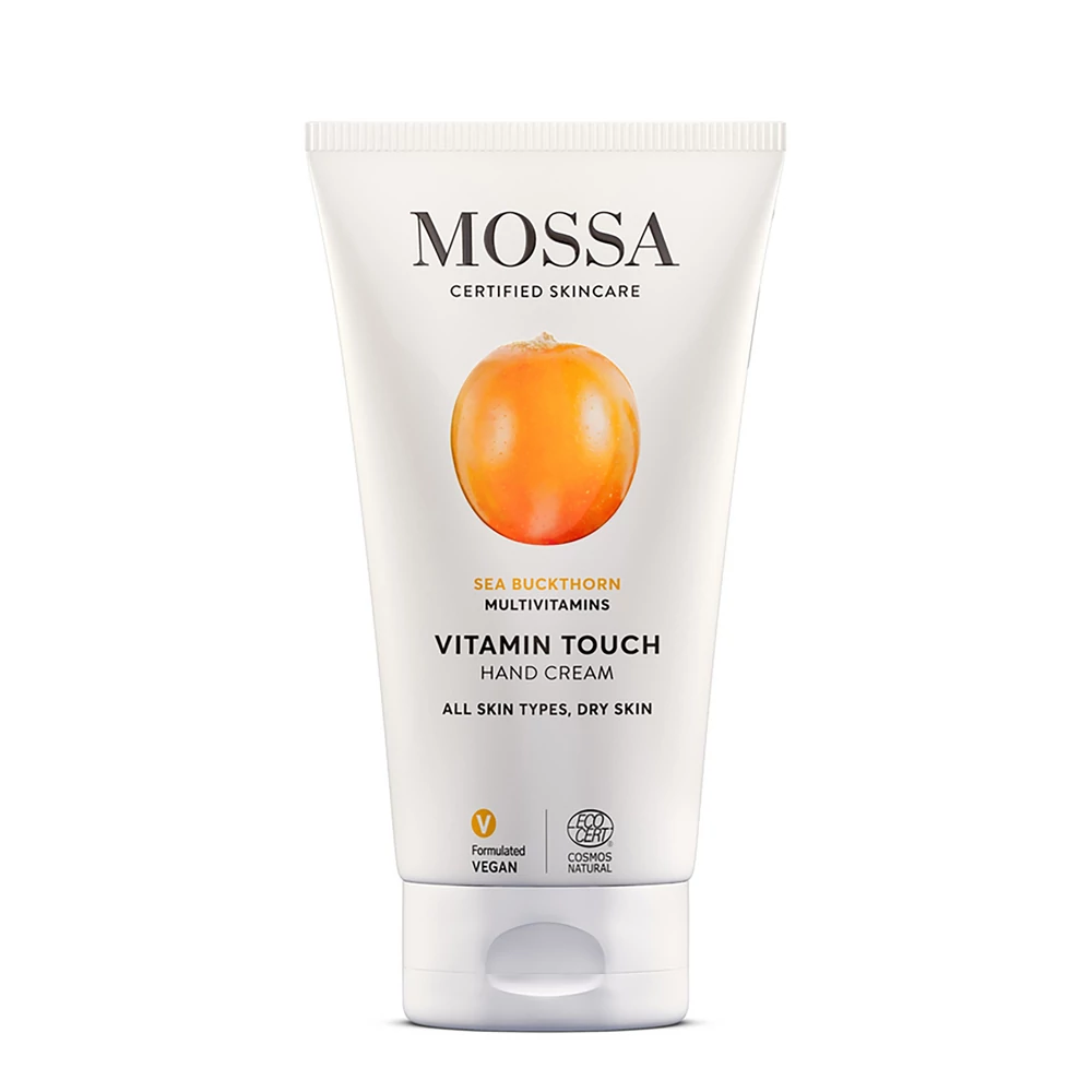 MOSSA VITAMIN TOUCH Hidratáló Kézkrém Homoktövis kivonattal