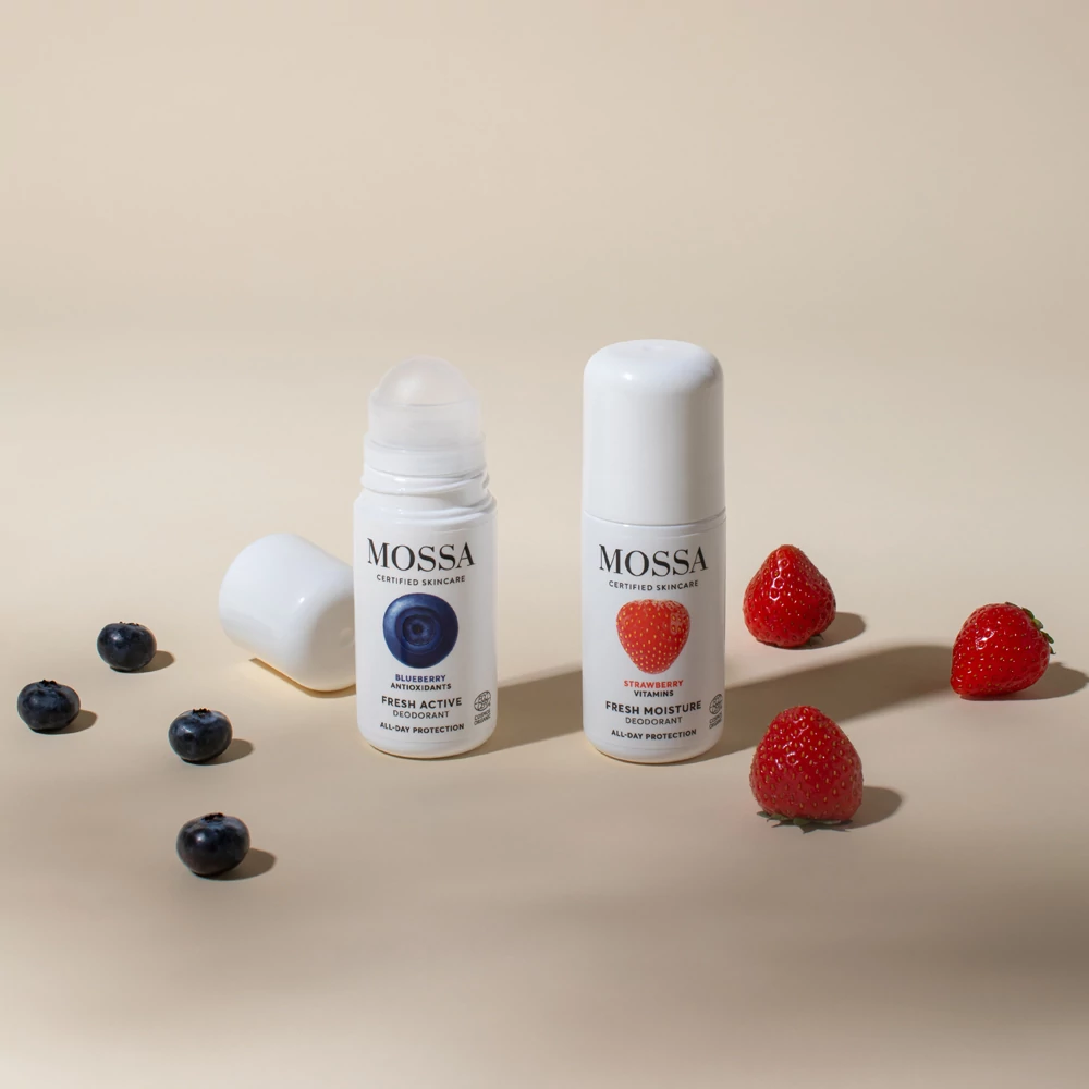 MOSSA Fresh Active dezodor - Áfonya