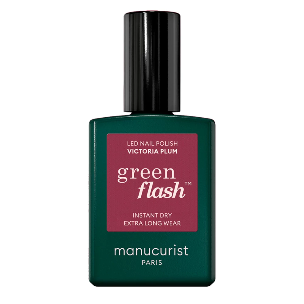 MANUCURIST GREEN FLASH GÉLLAK - VICTORIA PLUM