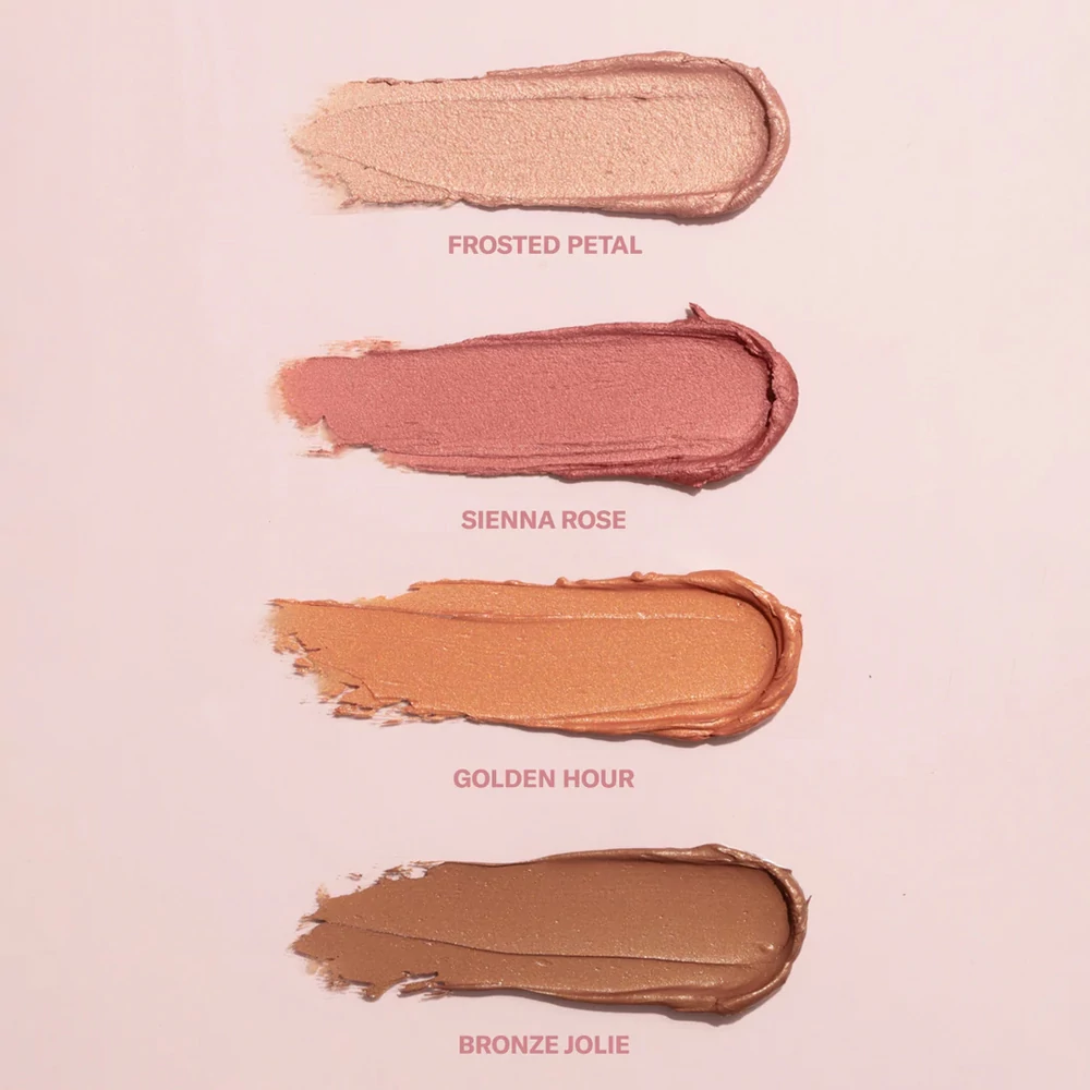ODACITÉ Ajak-, Orca- és Szemhéjárnyaló balzsam SPF50-es fényvédelemmel - Frosted Petal