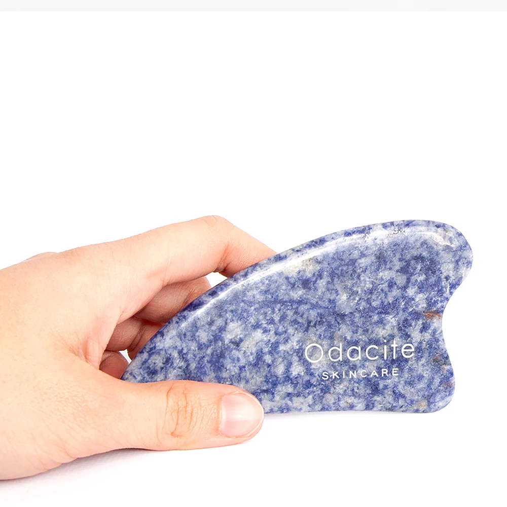 ODACITÉ Crystal Contour szodalit gua sha