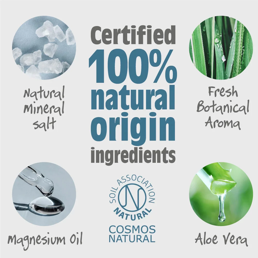 SALT OF THE EARTH vetiver és citrus dezodor spray utántöltő