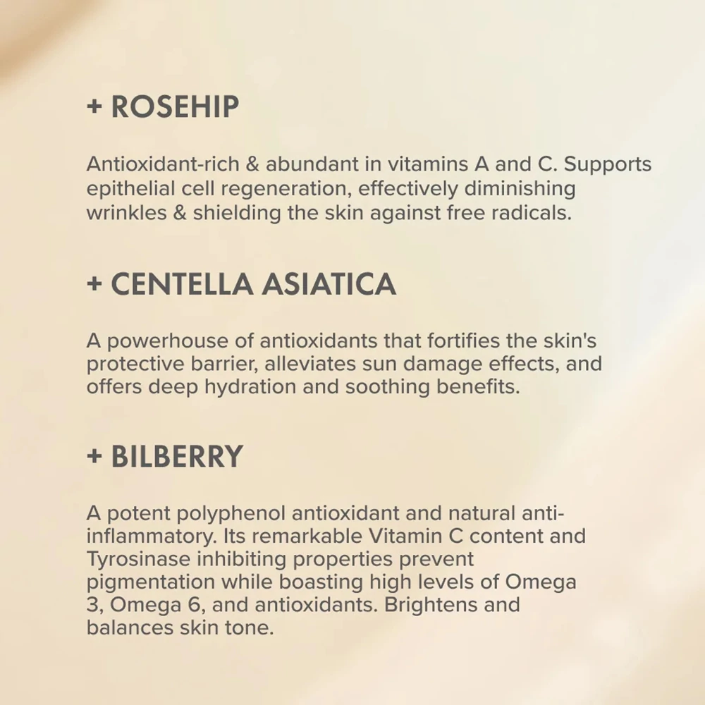 THE ORGANIC PHARMACY Tápláló Bőrfiatalító Nappali Arckrém Csipkebogyóval