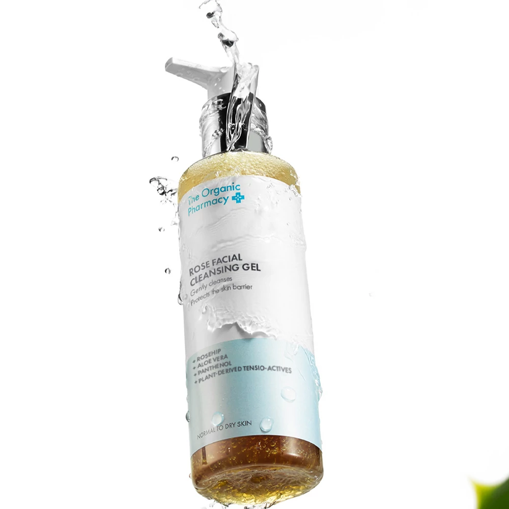 THE ORGANIC PHARMACY Arctisztító Gél Normál, száraz, vízhiányos bőrre