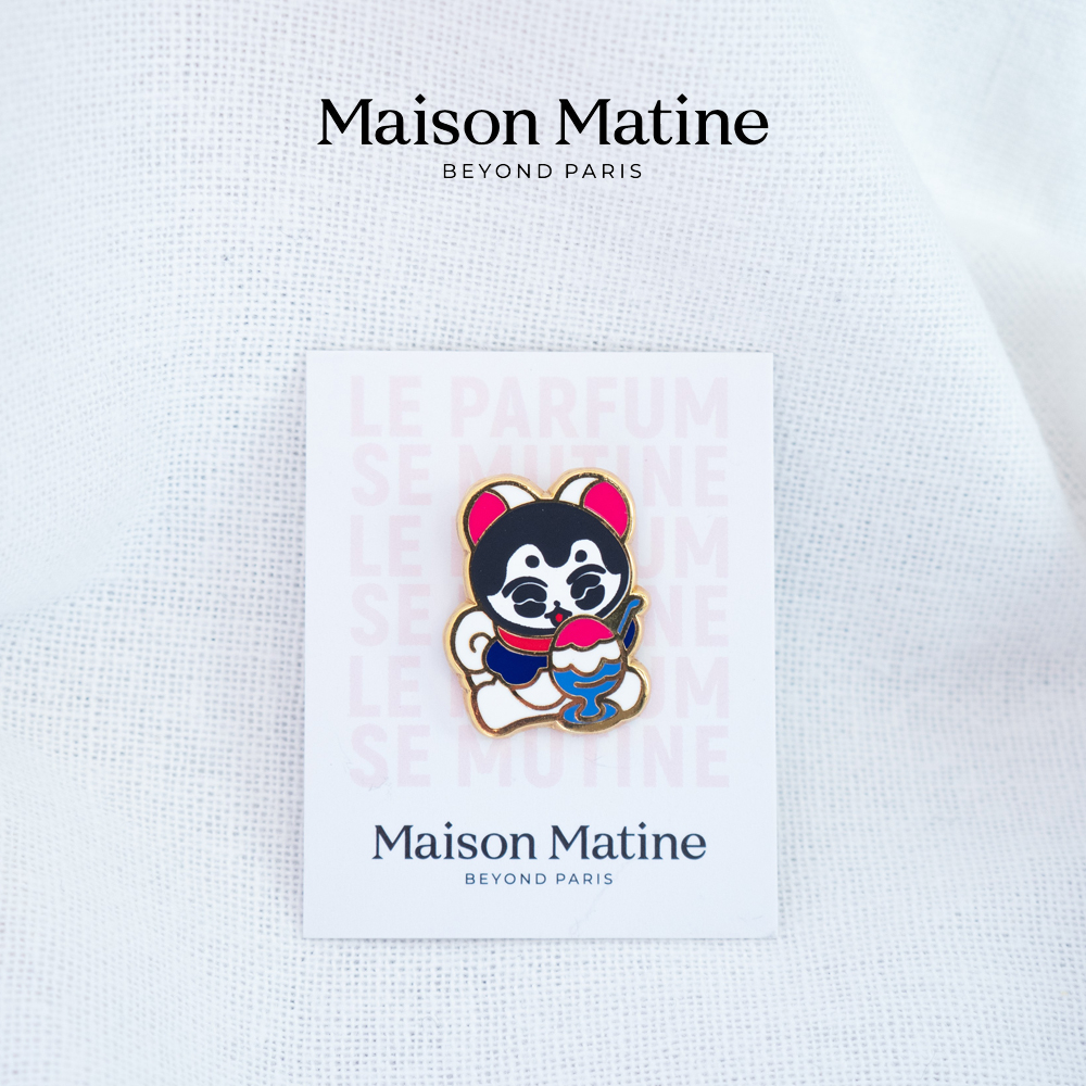Ajándék Maison Matiné kitűző