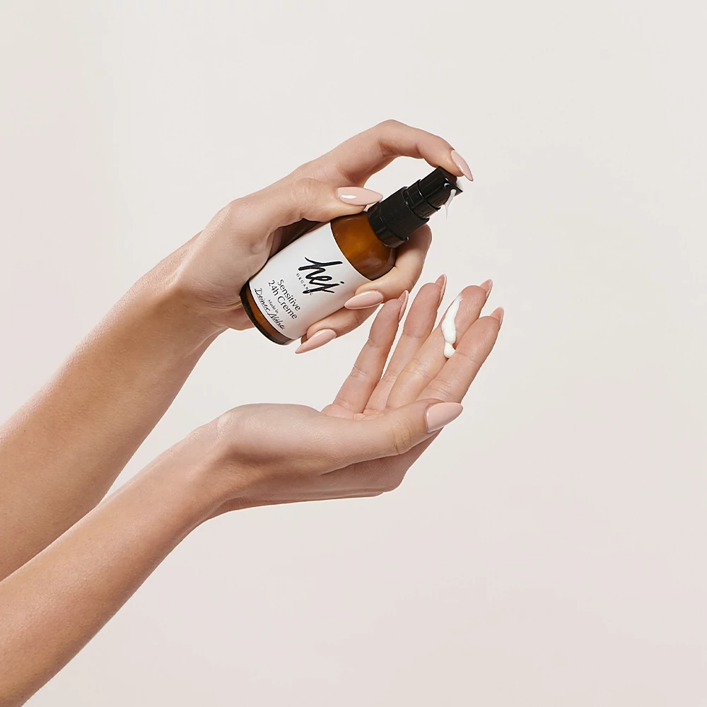 HEJ ORGANIC SENSITIVE 24H Hidratáló nappali arckrém extra érzékeny bőrre