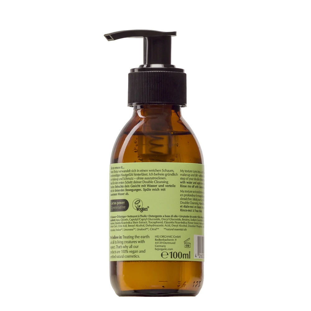 HEJ ORGANIC THE REMOVER Kaktusz Habzó Olajos Arctisztító