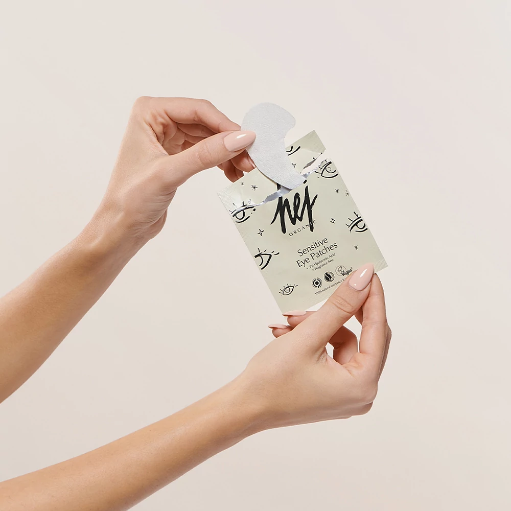 HEJ ORGANIC SENSITIVE Szemkörnyékápoló tapasz érzékeny bőrre