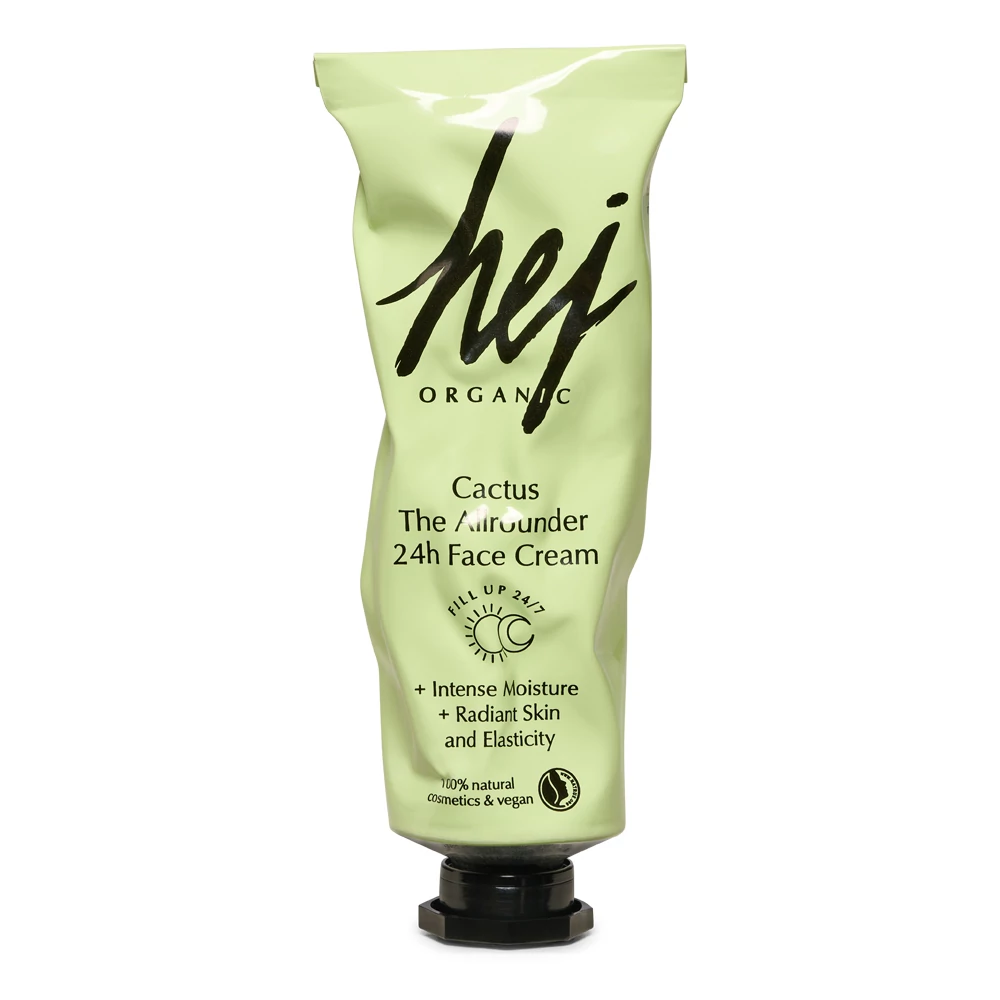 HEJ ORGANIC THE ALLROUNDER 24H Kaktusz hidratáló arckrém hialuronsavval