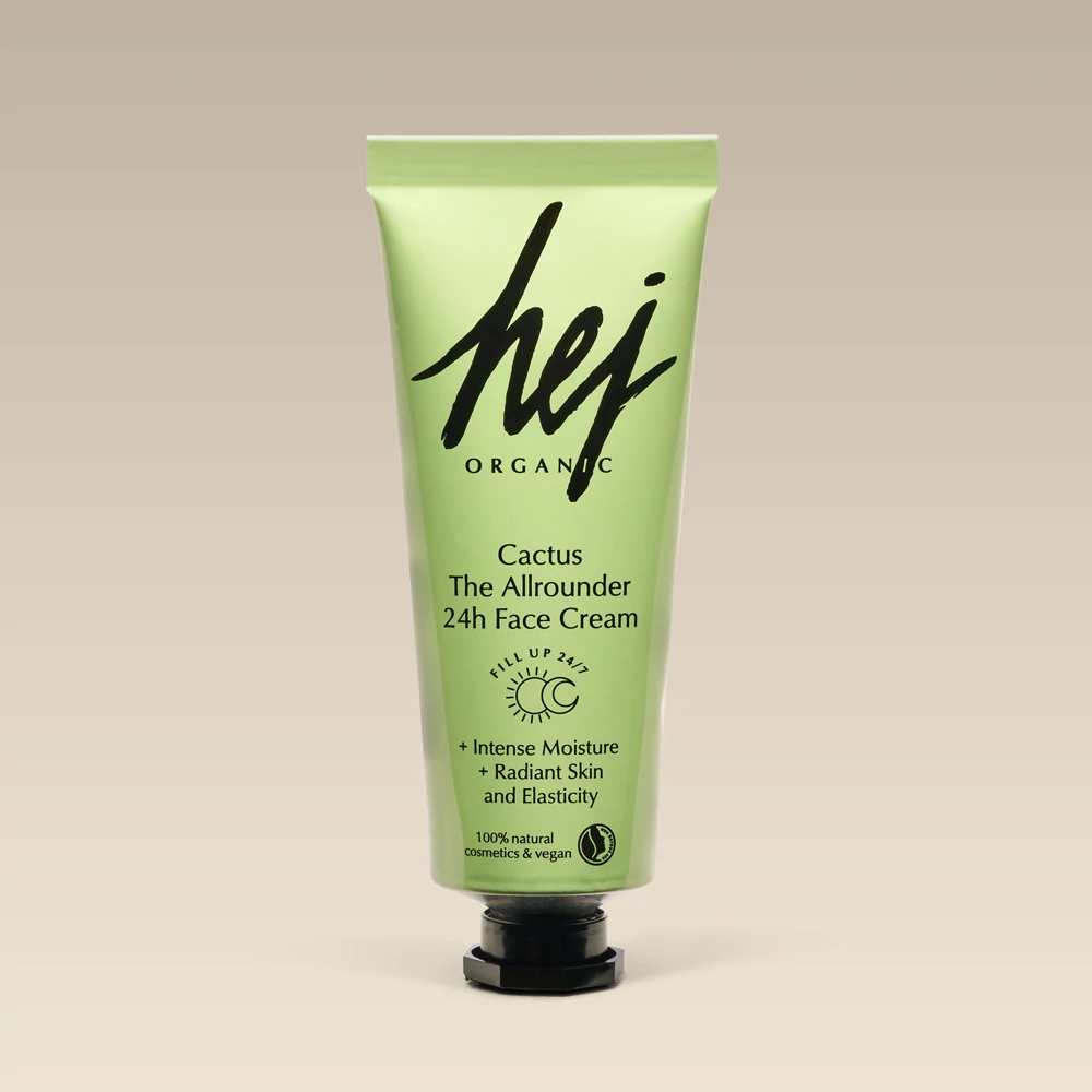 HEJ ORGANIC THE ALLROUNDER 24H Kaktusz hidratáló arckrém hialuronsavval