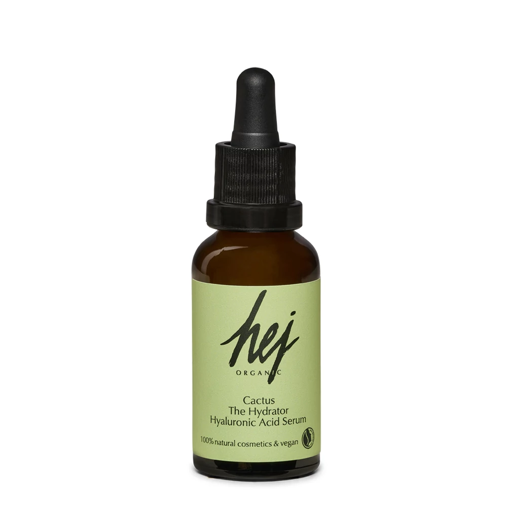 HEJ ORGANIC THE HYDRATOR Arcápoló szérum hialuronsavval
