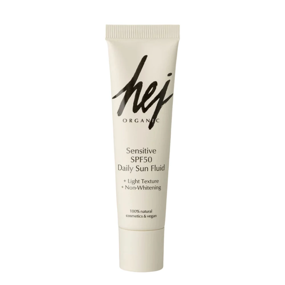 HEJ ORGANIC SENSITIVE Nappali Arckrém SPF50-es fényvédelemmel