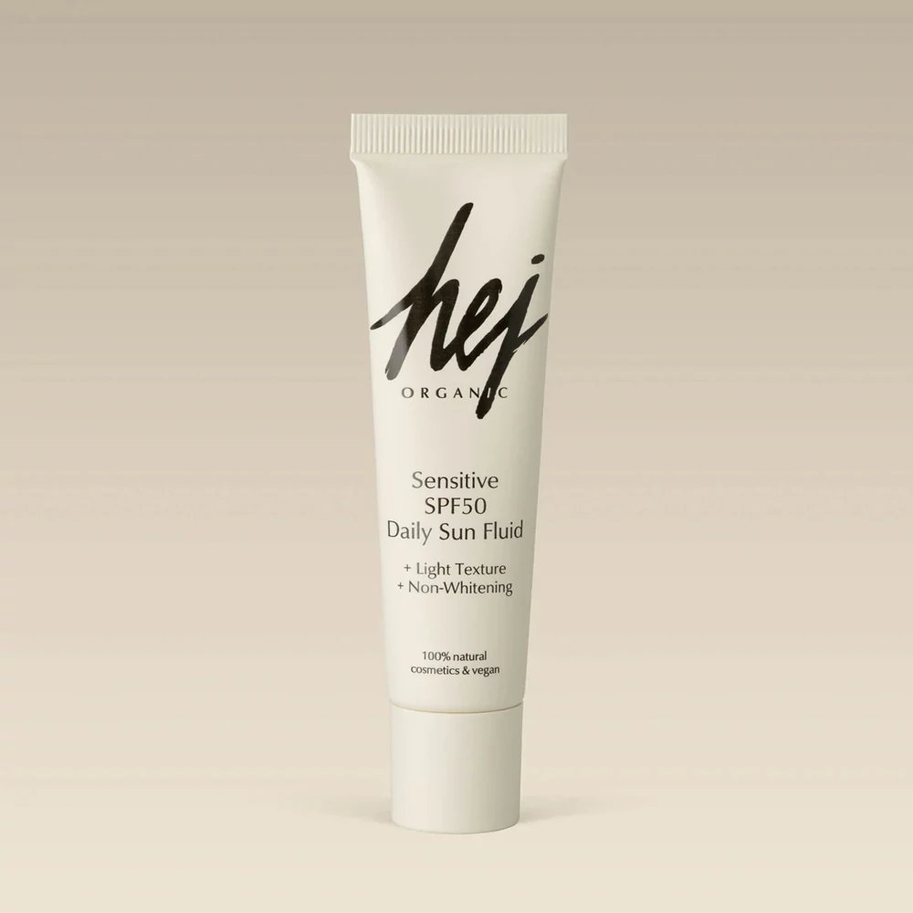HEJ ORGANIC SENSITIVE Nappali Arckrém SPF50-es fényvédelemmel