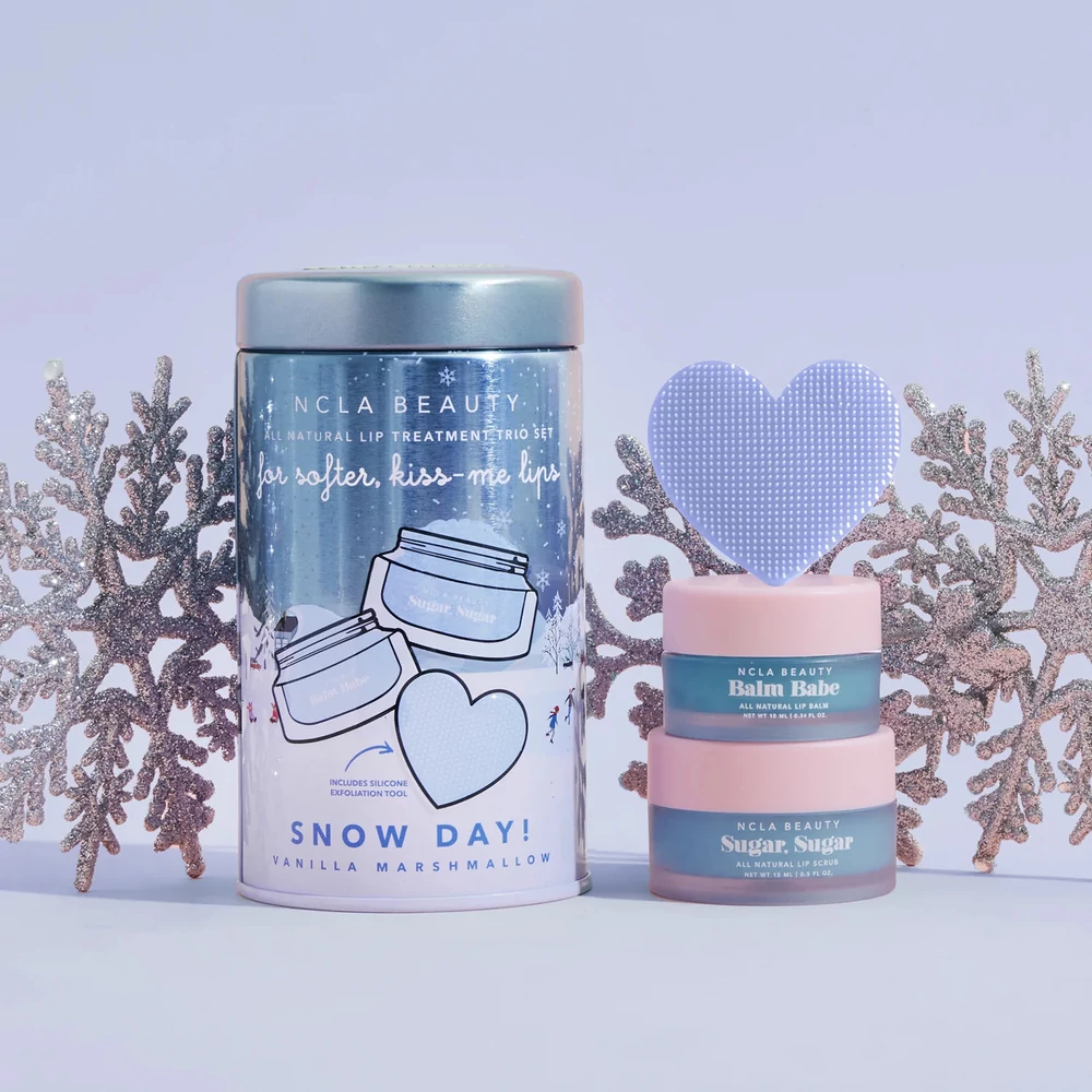 NCLA SNOW DAY Ajakápoló szett vaníliás-mályvacukor illattal