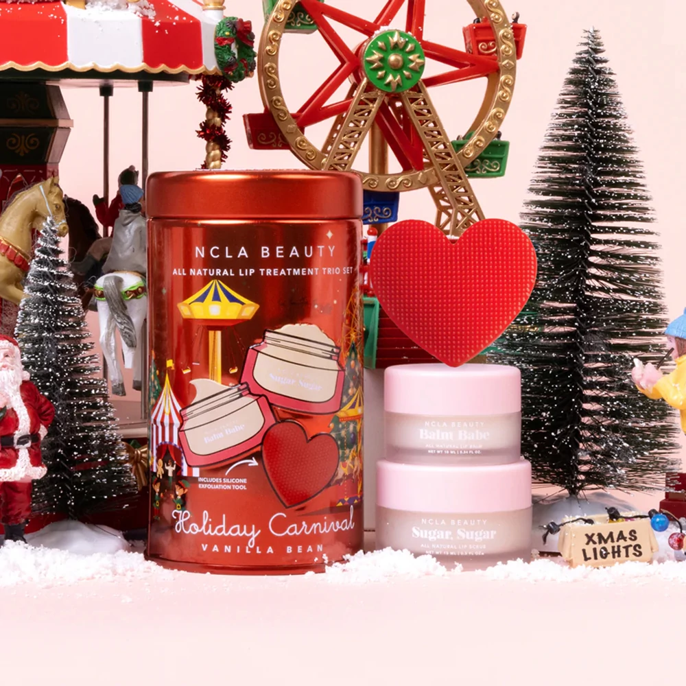 NCLA HOLIDAY CARNIVAL Ajakápoló szett vaníliás illattal