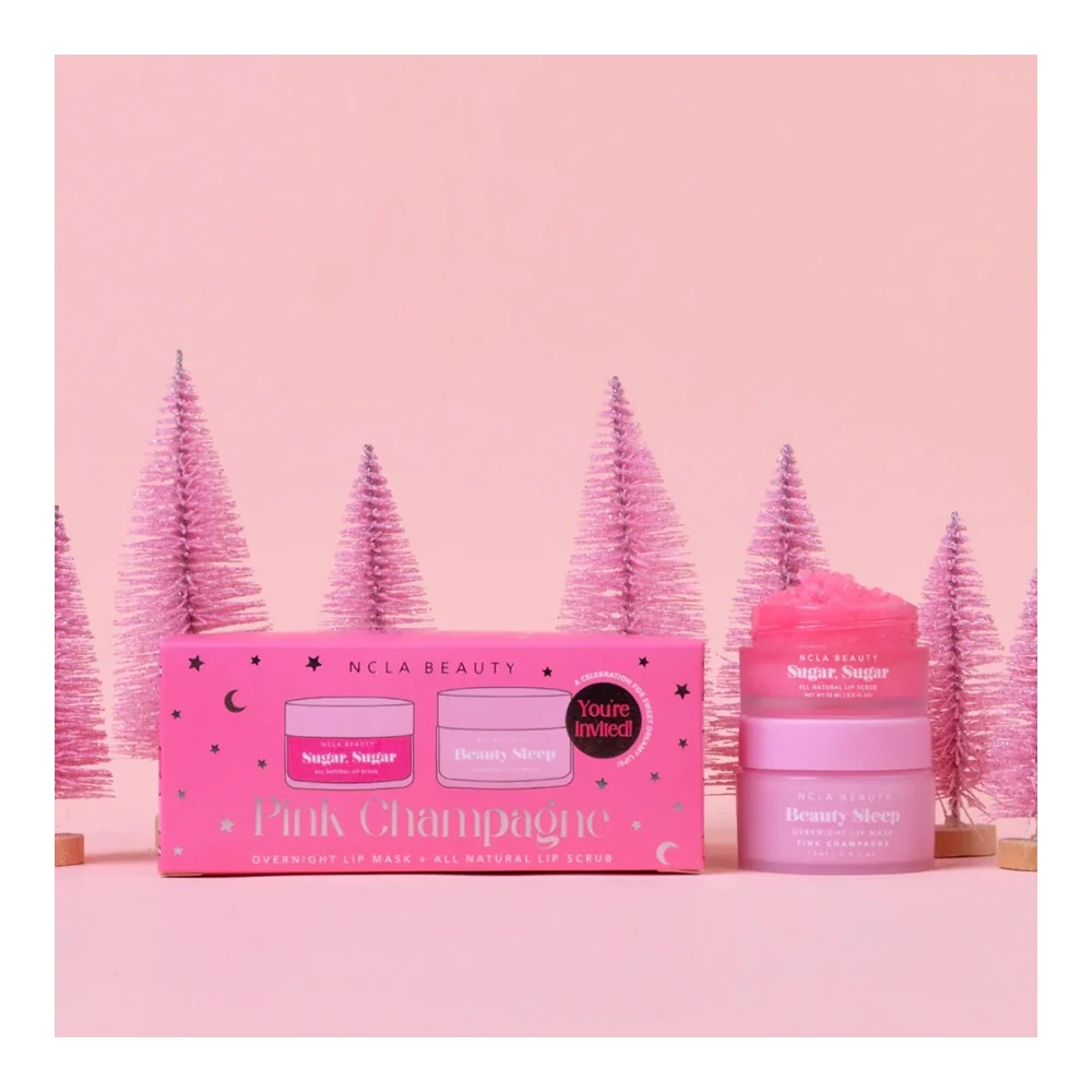 NCLA Pink Pezsgő Ünnepi Ajakápoló szett