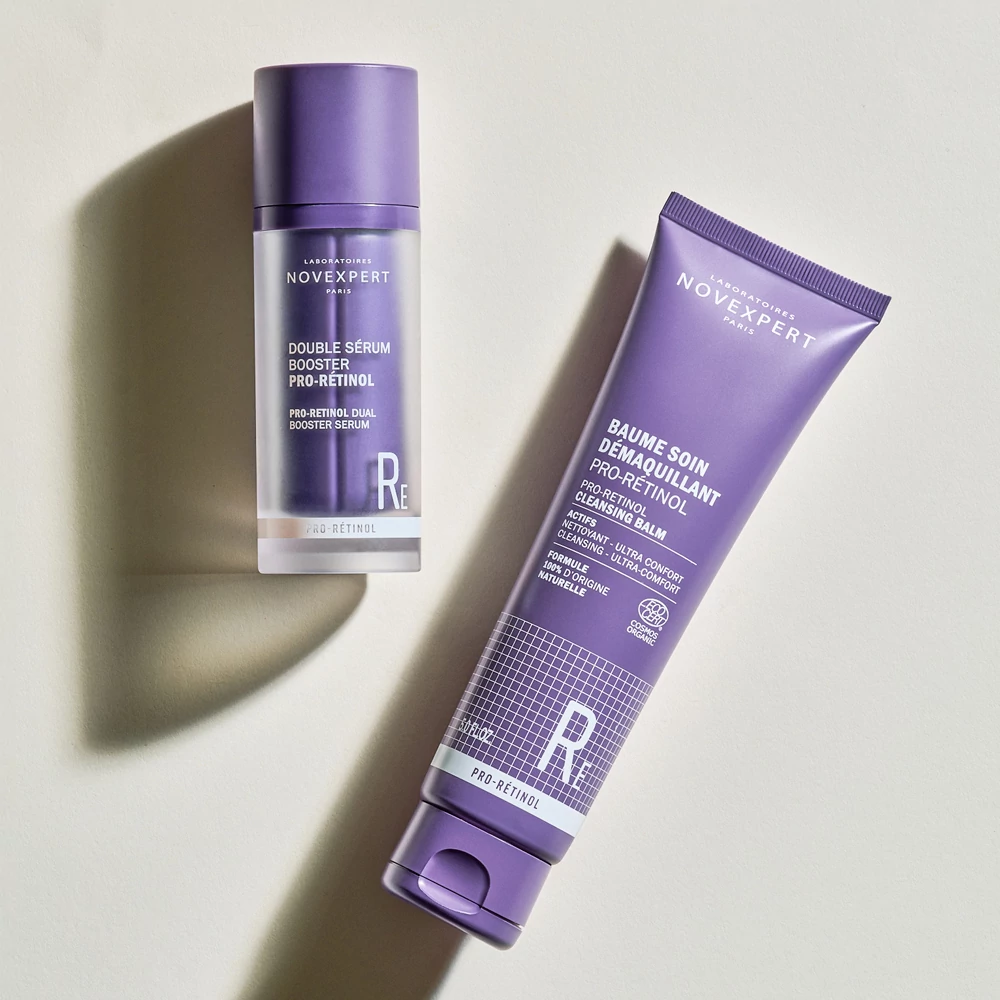 NOVEXPERT Kétkomponensű Pro-Retinol Éjszakai Bőröregedésgátló Szérum