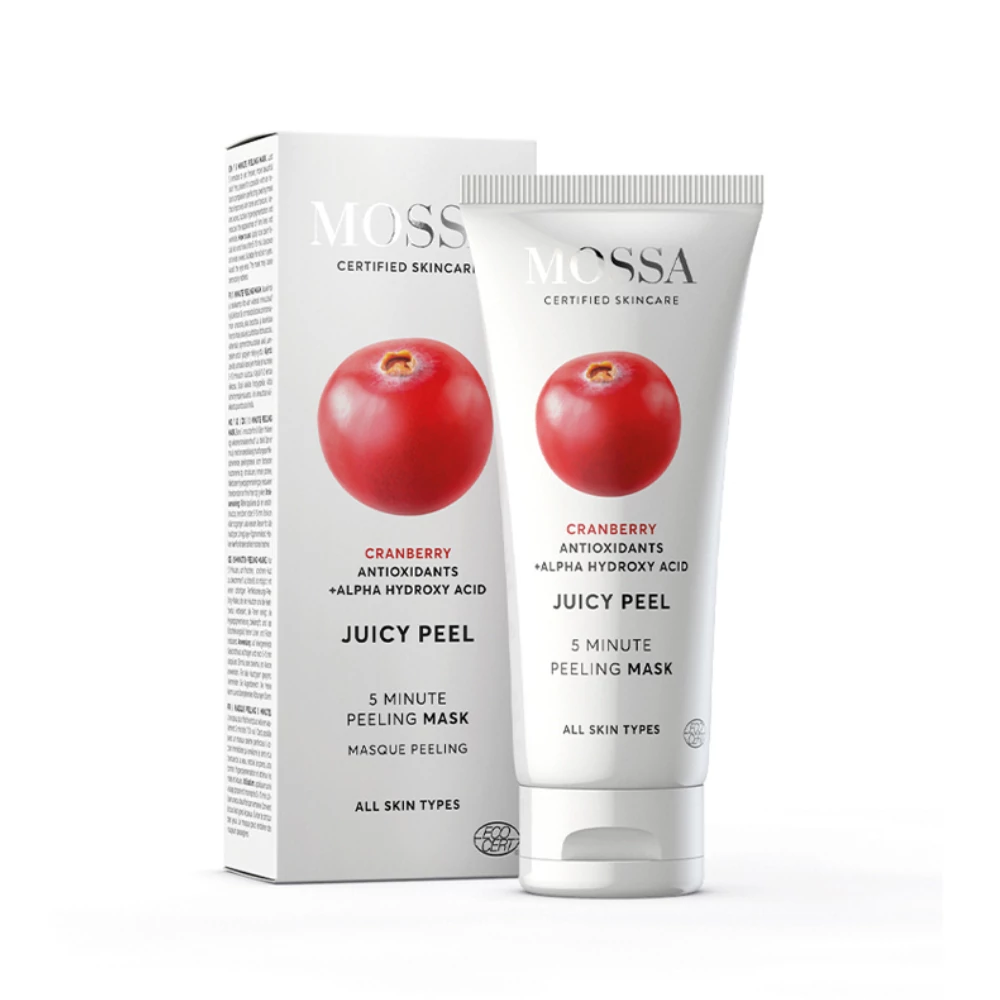 MOSSA Juicy Peel Bőrtökéletesítő peeling maszk