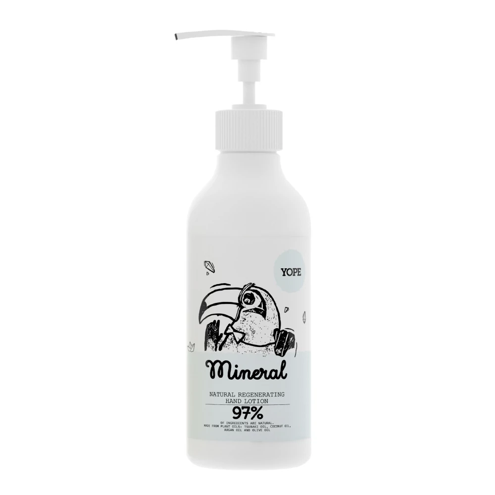 YOPE Tiszta ásvány regeneráló kézápoló lotion