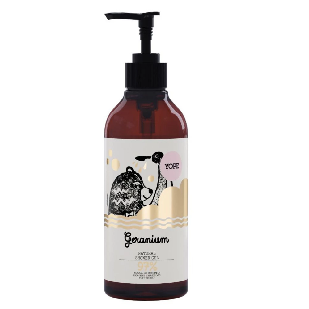 YOPE Édes geránium tusológél 400ml