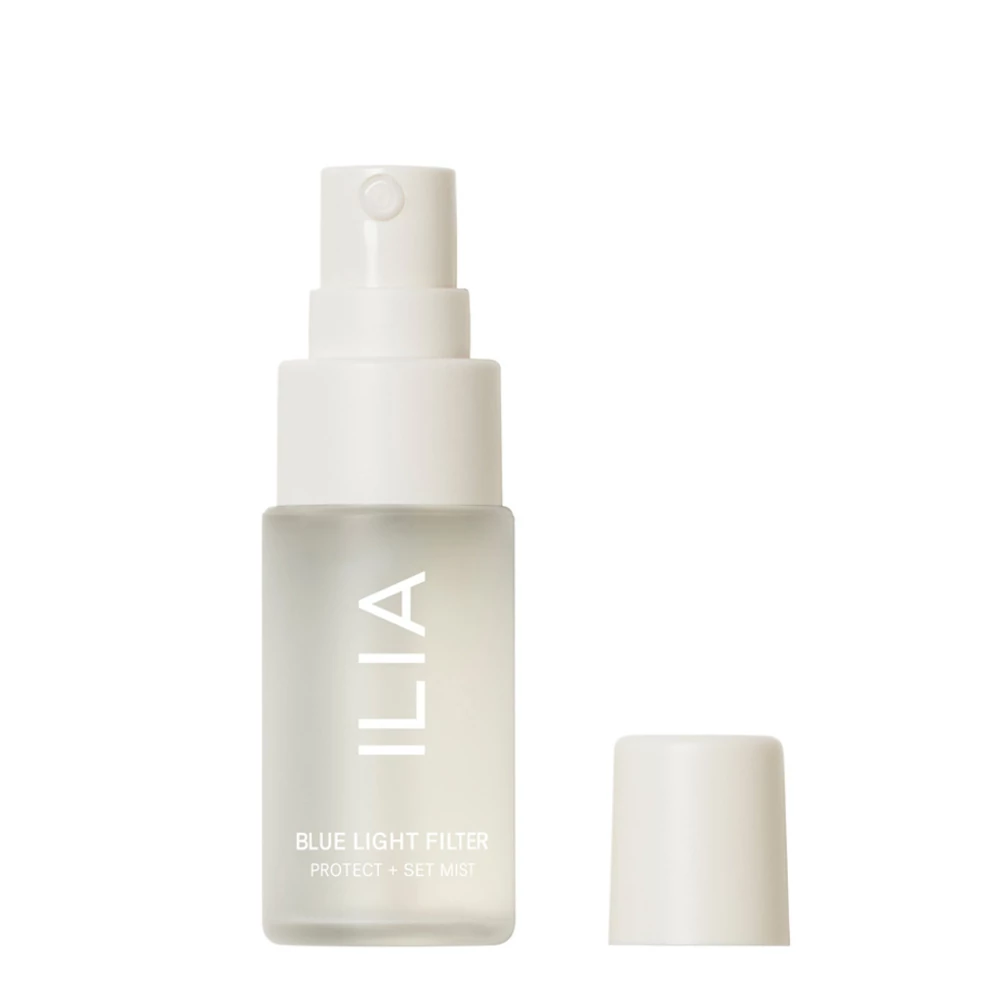 ILIA BEAUTY Blue Light Kék fény szűrő smink fixáló permet - mini