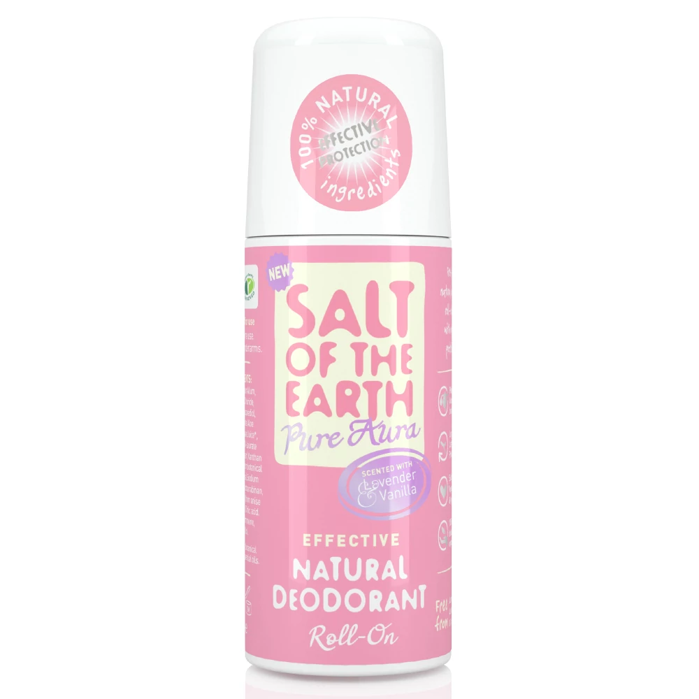 SALT OF THE EARTH Levendula és vanília golyós dezodor