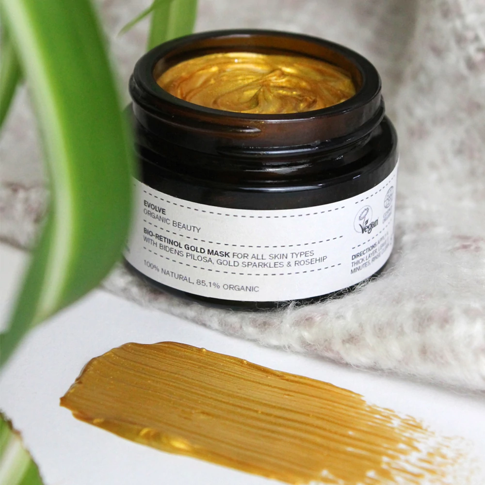 KIFUTÓ | EVOLVE BIO-RETINOL Bőröregedésgátló arany maszk