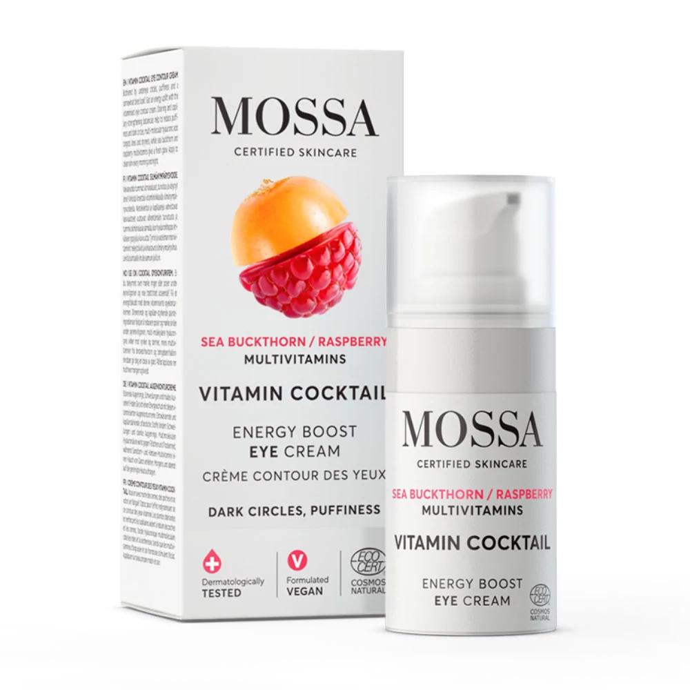 MOSSA Vitamin Cocktail energetizáló szemkörnyékápoló krém