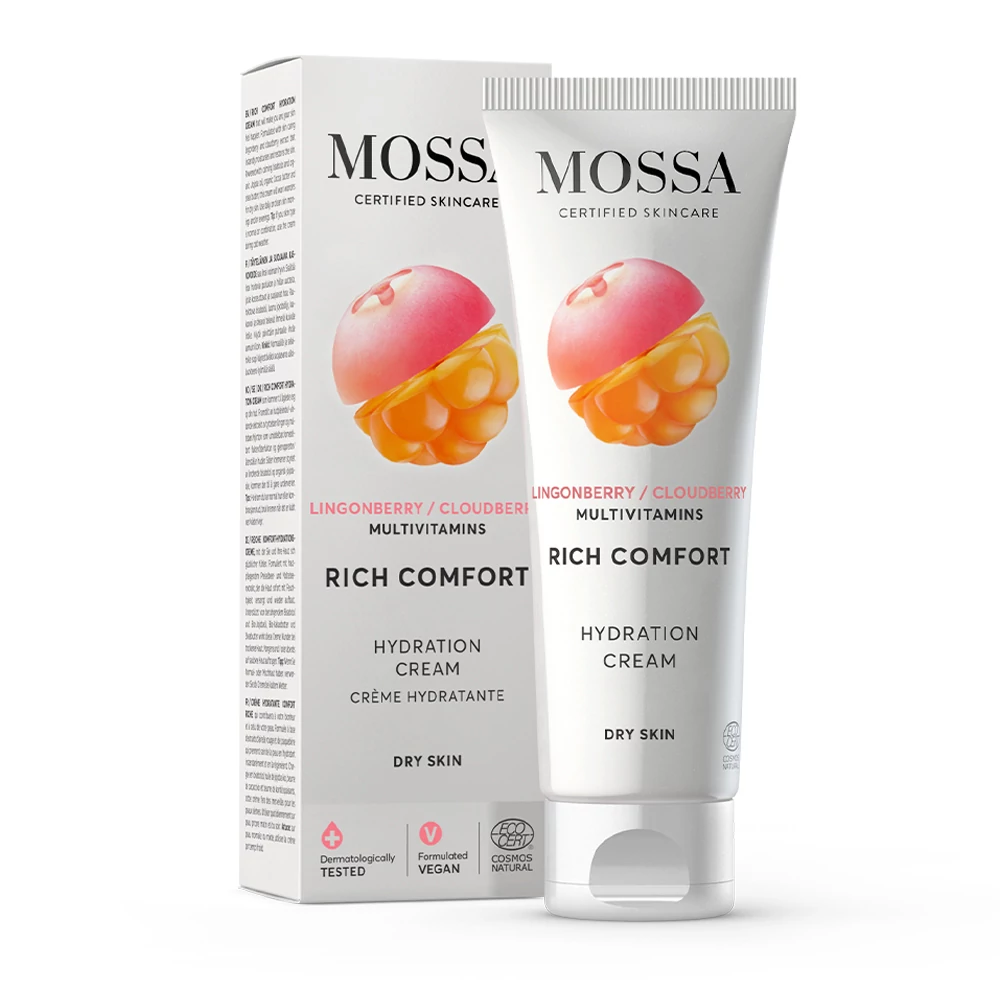 MOSSA Rich Comfort gazdag hidratáló arckrém