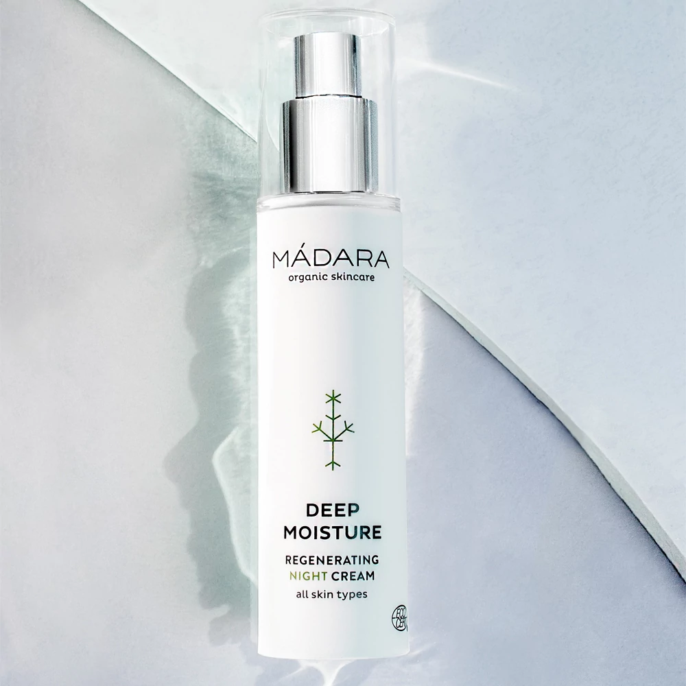 MÁDARA Deep Moisture Regeneráló éjszakai krém