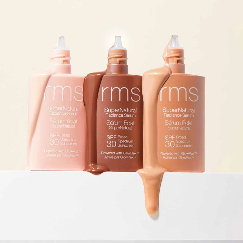 RMS Super Natural Ragyogást fokozó színezett szérum SPF 30-as fényvédelemmel - Light Aura