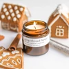 Kép 1/3 - GREENWAY Gingerbread House mézeskalács szójagyertya