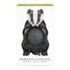Kép 1/2 - KONJAC SPONGE WOODLAND Borz bambuszszén mini konjak arcszivacs