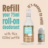 Kép 3/5 - SALT OF THE EARTH GYÖMBÉR ÉS JÁZMIN GOLYÓS DEZODOR ÚJRATÖLTŐ