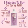 Kép 2/6 - SALT OF THE EARTH Bazsarózsa virág dezodor spray utántöltő