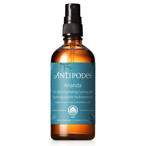 ANTIPODES ANANDA Antioxidánsokban gazdag nyugtató arcpermet